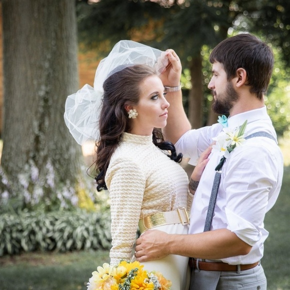 NEW Double Birdcage Bridal Wedding Veil for Bride